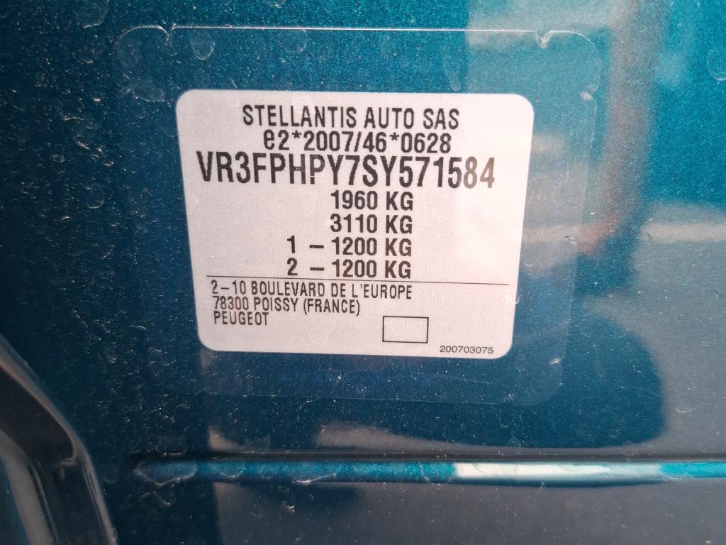 Peugeot 308 Hybrid 145 e-DCS6 GT 2025