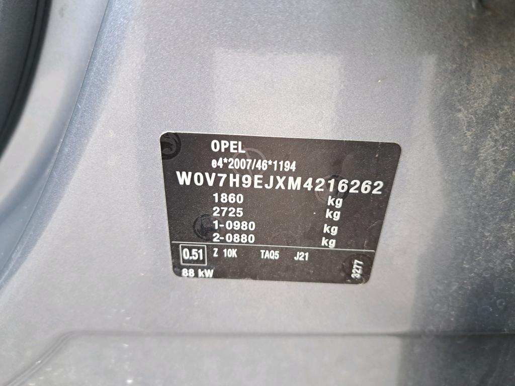 Opel Crossland 1.5 D 120 ch BVA6 Ultimate 2021
