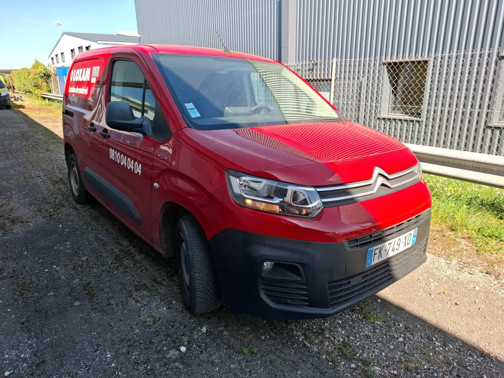 Citroen BERLINGO VAN M 650 BLUEHDI 75 BVM5 CLUB 2019