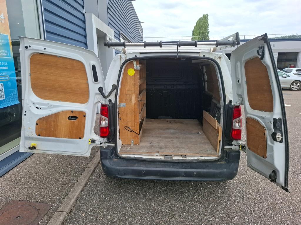 Peugeot PARTNER FOURGON STANDARD 650 KG BLUEHDI 100 S&S BVM6 ASPHALT 2022