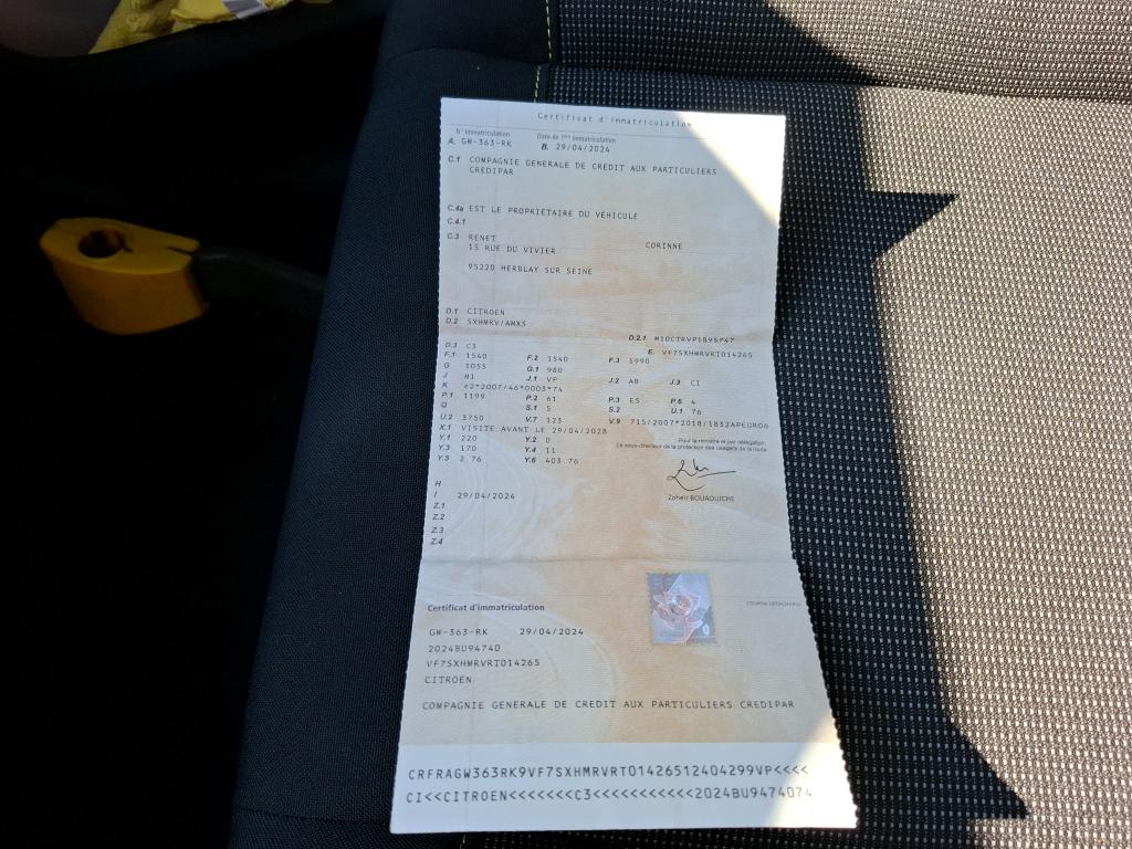 Citroen C3 PureTech 83 ch BVM5 You 2024