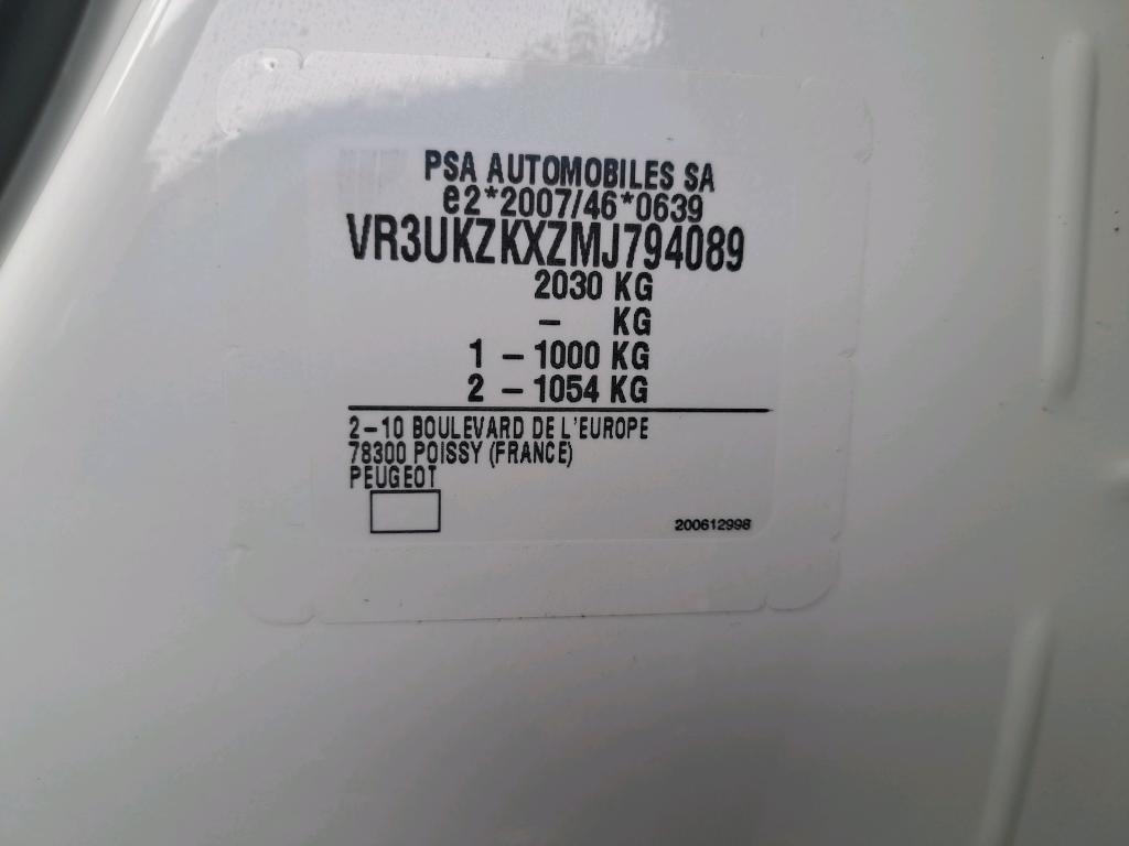 Peugeot 2008 Electrique 136 ch GT 2021