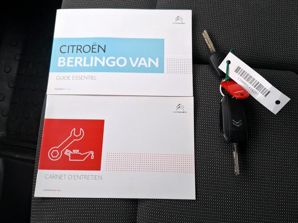Citroen BERLINGO VAN M 650 BLUEHDI 100 S&S BVM5 CLUB 2020