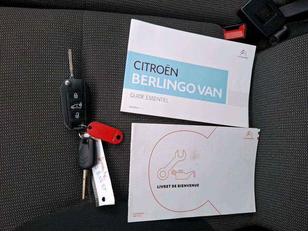Citroen BERLINGO VAN M 650 BLUEHDI 100 S&S BVM5 CLUB 2020