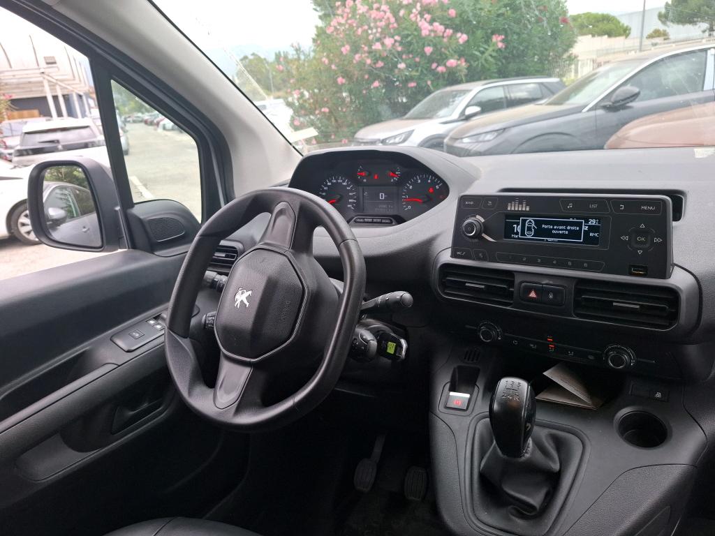 Peugeot PARTNER FOURGON STANDARD 650 KG BLUEHDI 100 S&S BVM5 PREMIUM 2021