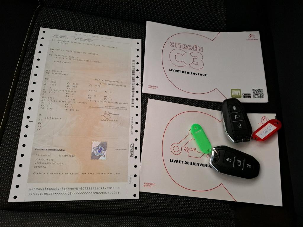 Citroen C3 PureTech 83 S&S BVM5 Shine 2022