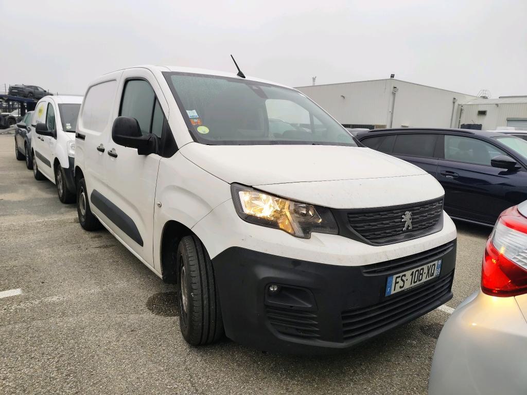Peugeot PARTNER FOURGON STANDARD 650 KG BLUEHDI 100 S&S BVM5 ASPHALT 2020