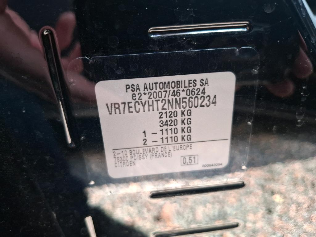 Citroen Berlingo Taille M BlueHDi 100 S&S BVM6 Feel 2022