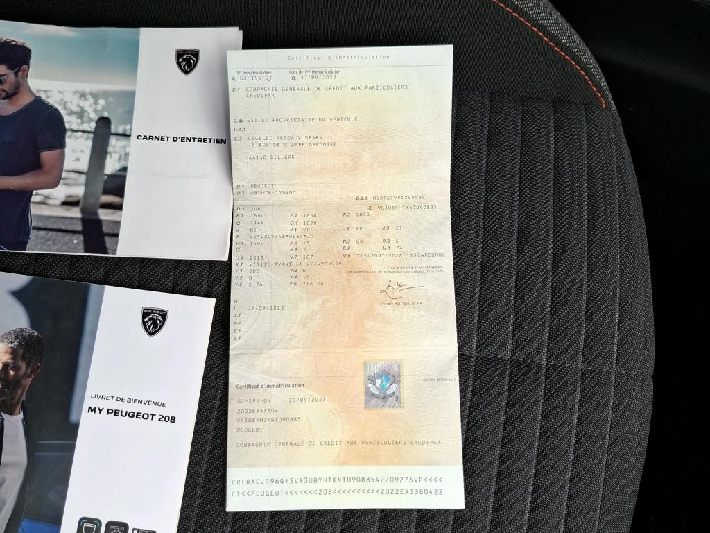 Peugeot 208 BlueHDi 100 S&S BVM6 Active Pack 2022
