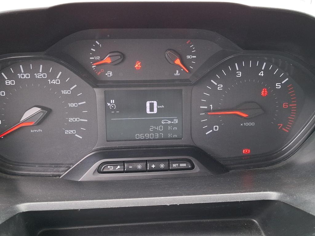 Peugeot PARTNER FOURGON STANDARD 650 KG BLUEHDI 75 BVM5 PREMIUM 2019