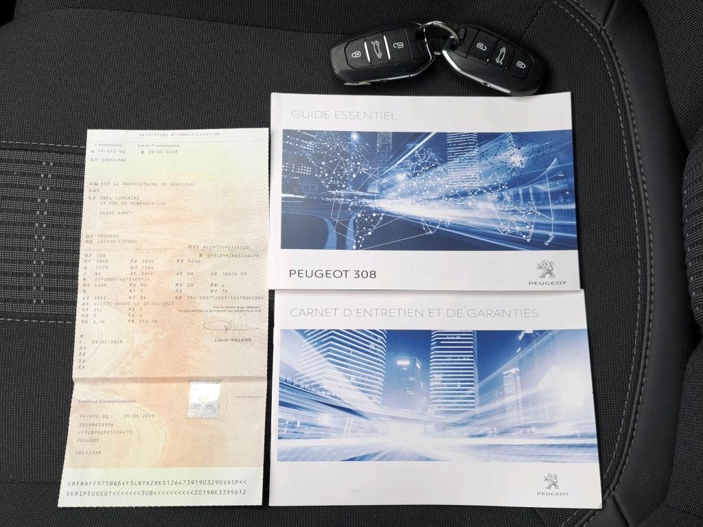 Peugeot 308 BlueHDi 130ch S&S EAT8 Allure 2019