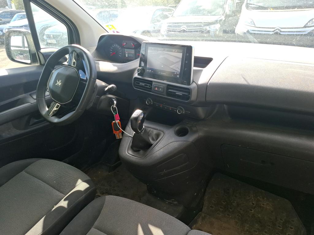 Peugeot PARTNER FOURGON STANDARD 650 KG BLUEHDI 100 S&S BVM5 ASPHALT 2019