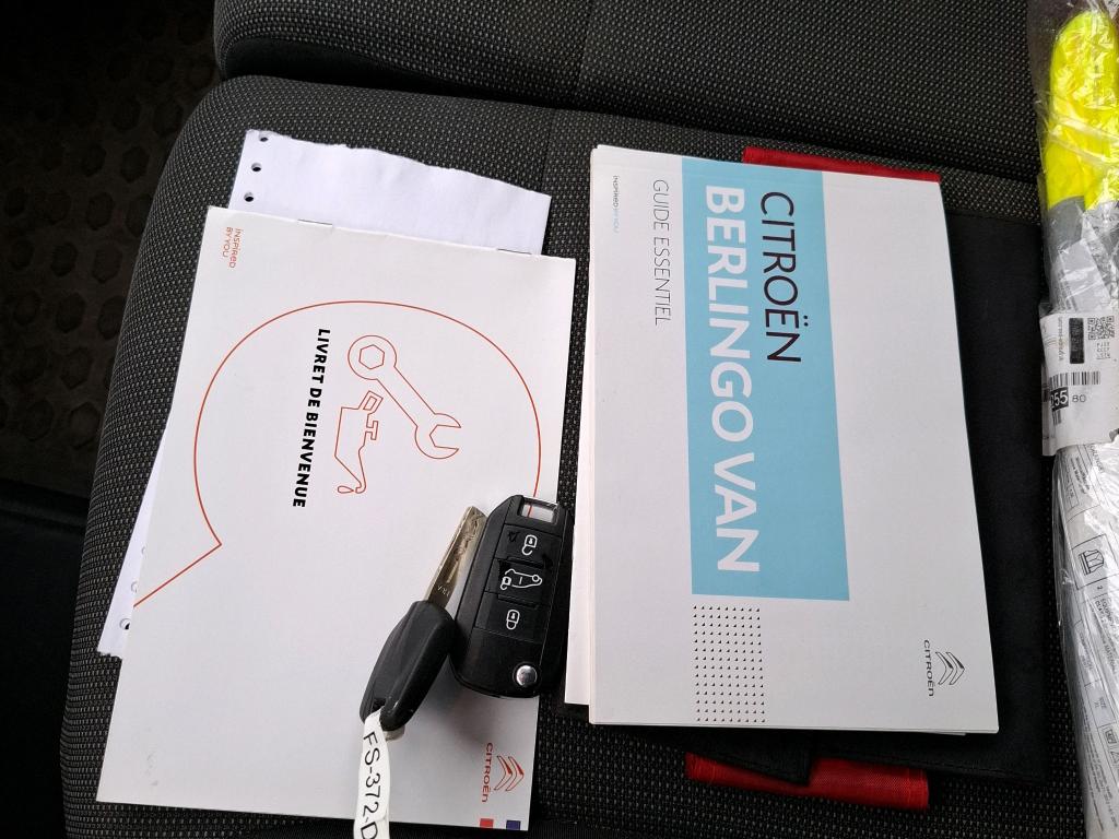 Citroen BERLINGO VAN M 650 BLUEHDI 100 S&S BVM5 CLUB 2020