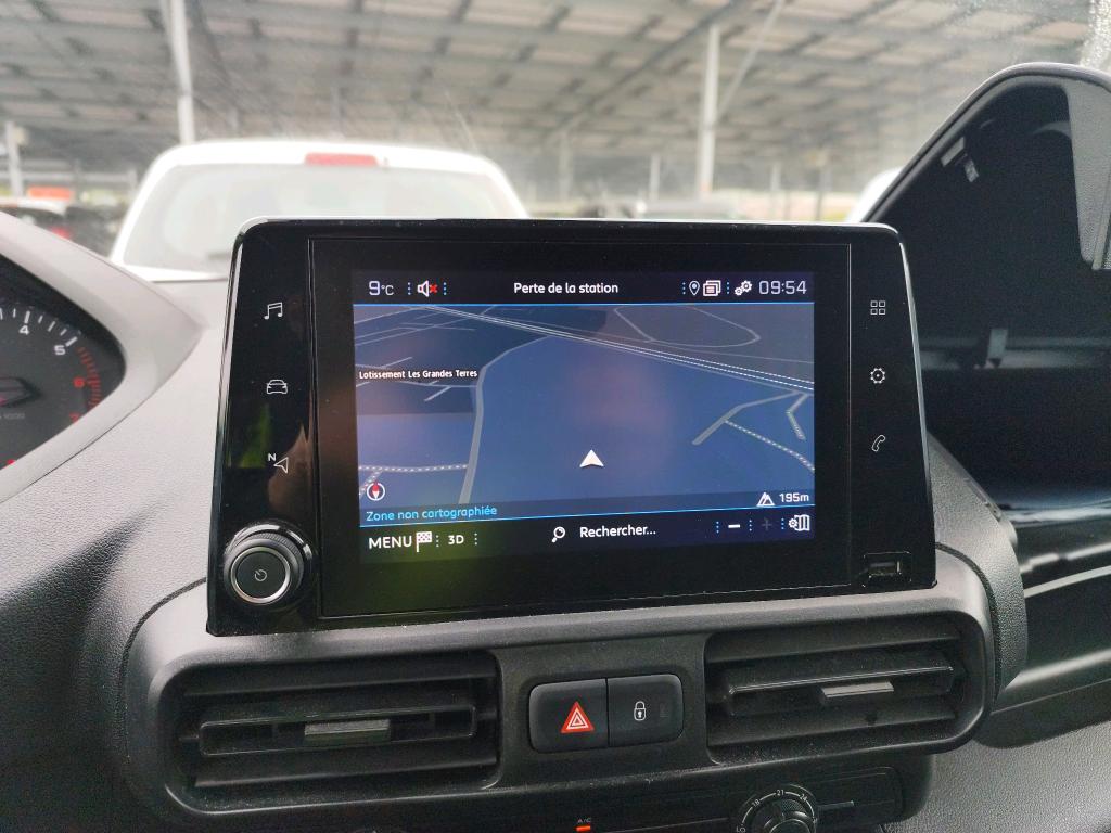 Peugeot PARTNER FOURGON STANDARD 650 KG BLUEHDI 100 S&S BVM5 ASPHALT 2020