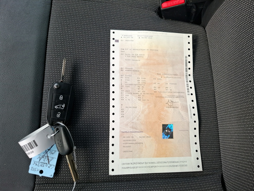 Peugeot EXPERT FGN TOLE LONG 2.0  BLUEHDI 120 S&S BVM6 PREMIUM 2020