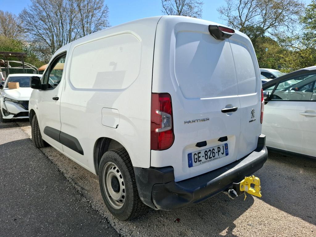 Peugeot PARTNER FOURGON STANDARD 650 KG BLUEHDI 100 S&S BVM6 ASPHALT 2022