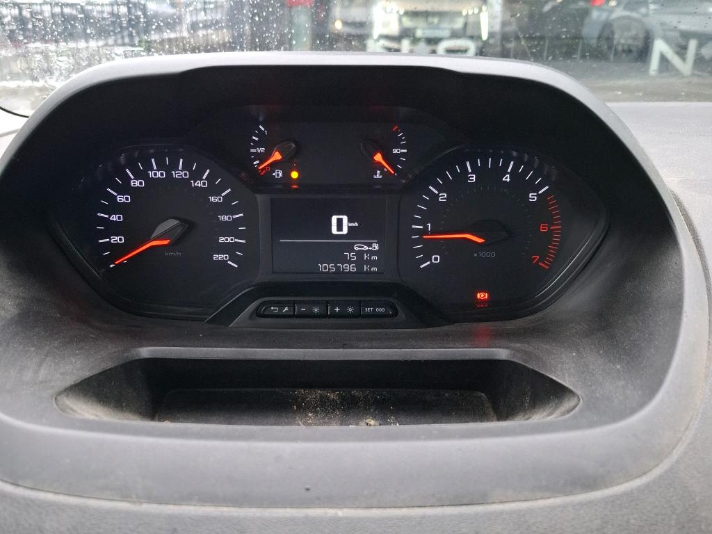 Peugeot PARTNER FOURGON STANDARD 650 KG BLUEHDI 100 S&S BVM5 PREMIUM 2020