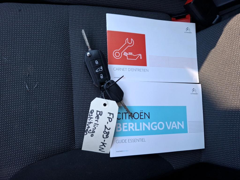Citroen BERLINGO VAN M 650 BLUEHDI 100 S&S BVM5 CLUB 2020