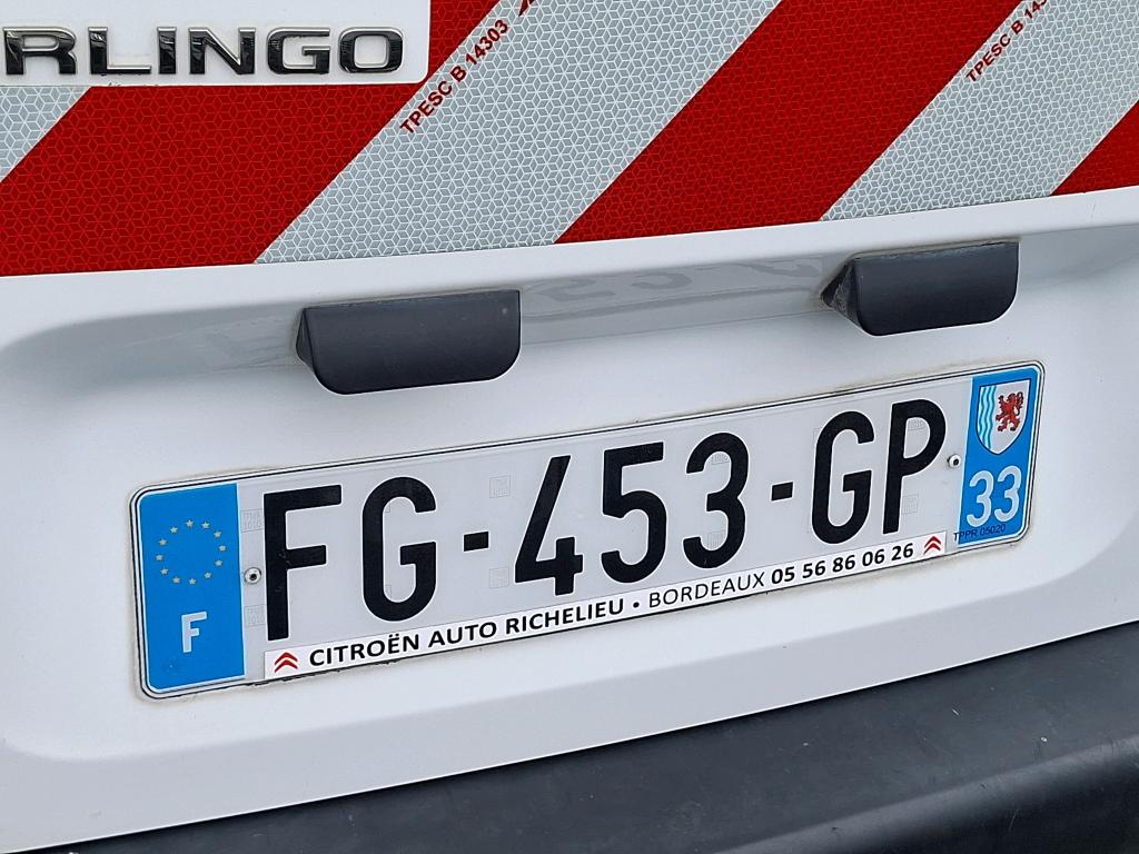 Citroen BERLINGO VAN M 650 BLUEHDI 100 S&S CLUB 2019