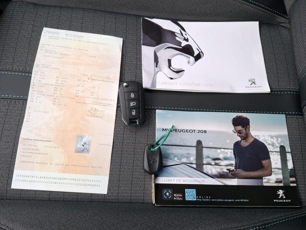 Peugeot 208 PureTech 100 S&S EAT8 Allure 2022