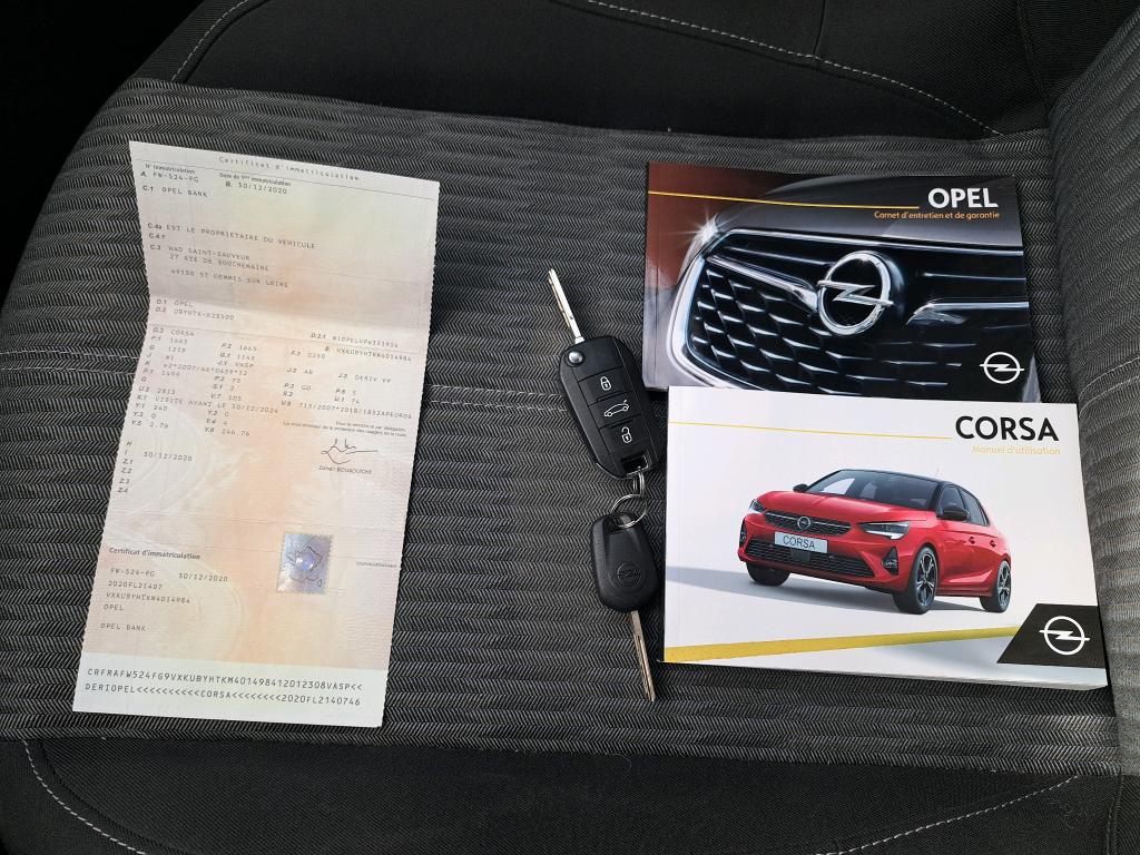 Opel Corsa 1.5 Diesel 100 ch BVM6 Edition Business 2020