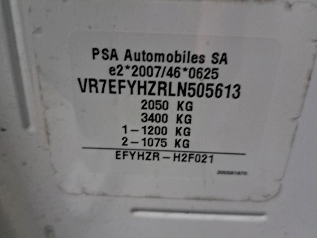Citroen BERLINGO VAN M 650 BLUEHDI 130 S&S EAT8 DRIVER 2020