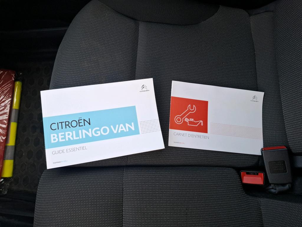 Citroen BERLINGO VAN M 650 BLUEHDI 100 S&S BVM5 CLUB 2020