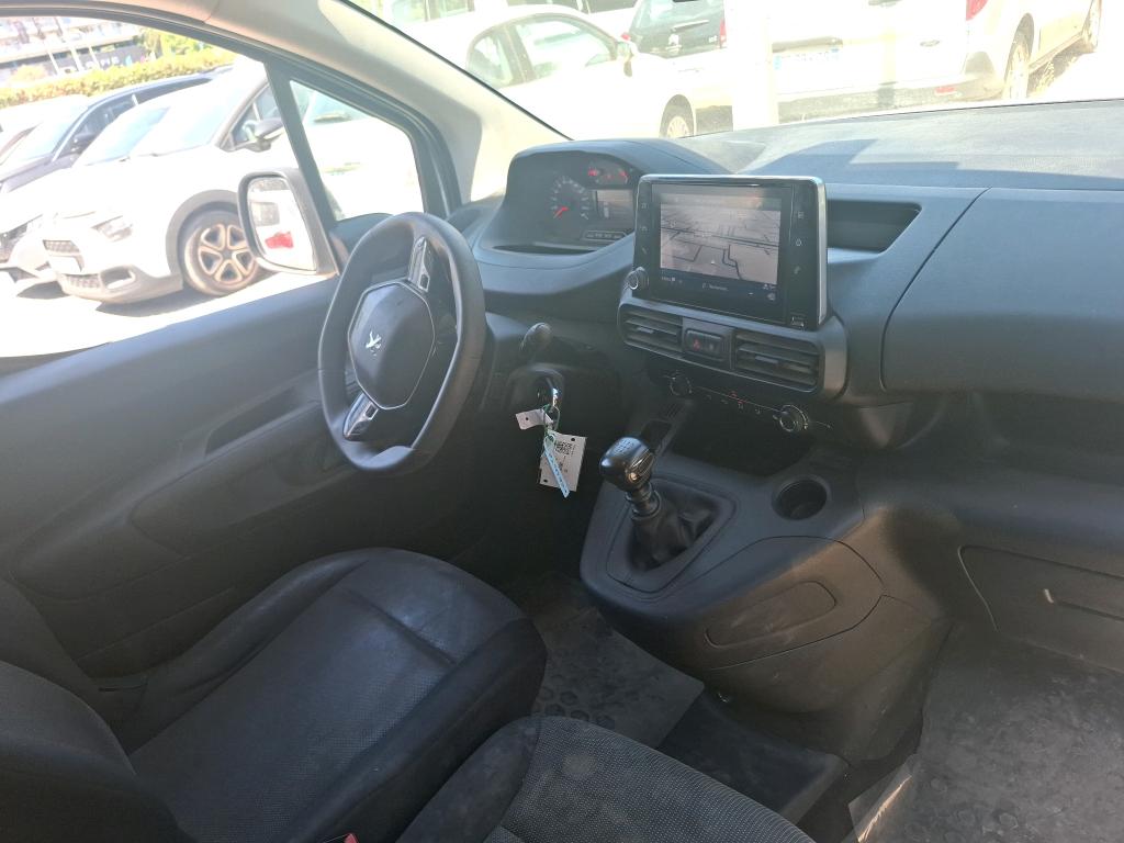 Peugeot PARTNER FOURGON STANDARD 650 KG BLUEHDI 100 S&S BVM6 ASPHALT 2022