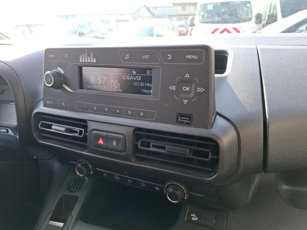 Citroen BERLINGO VAN M 650 BLUEHDI 100 S&S BVM5 CLUB 2020
