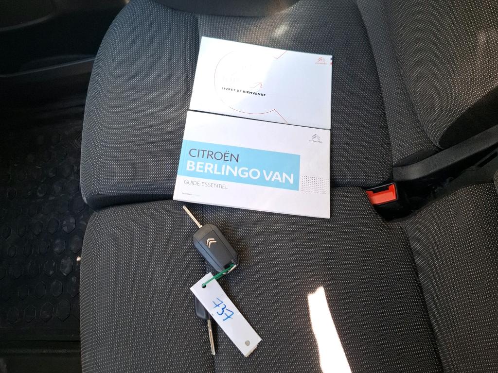 Citroen BERLINGO VAN M 650 BLUEHDI 100 S&S BVM5 CLUB 2020