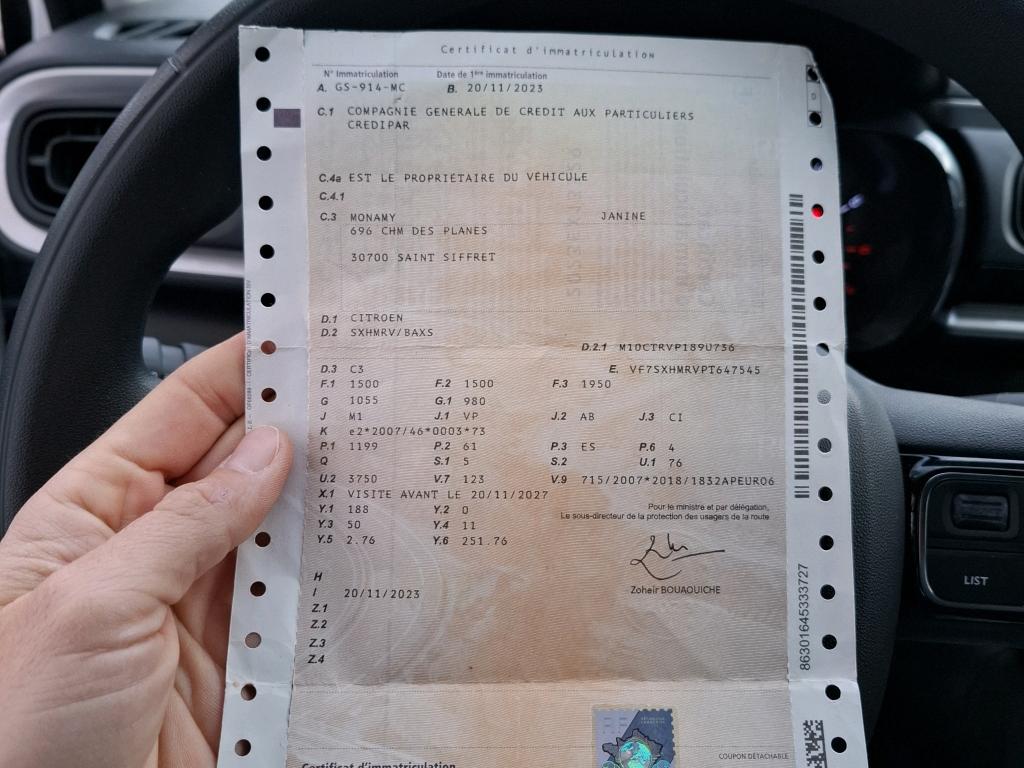 Citroen C3 PureTech 83 ch BVM5 You 2023