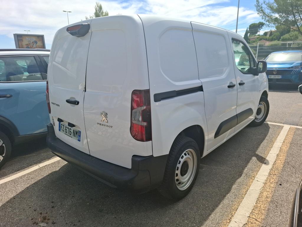 Peugeot PARTNER FOURGON STANDARD 650 KG BLUEHDI 100 S&S BVM5 ASPHALT 2021