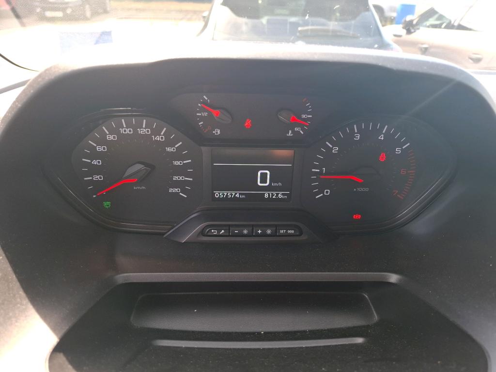Peugeot PARTNER FOURGON STANDARD 650 KG BLUEHDI 100 S&S BVM5 ASPHALT 2020