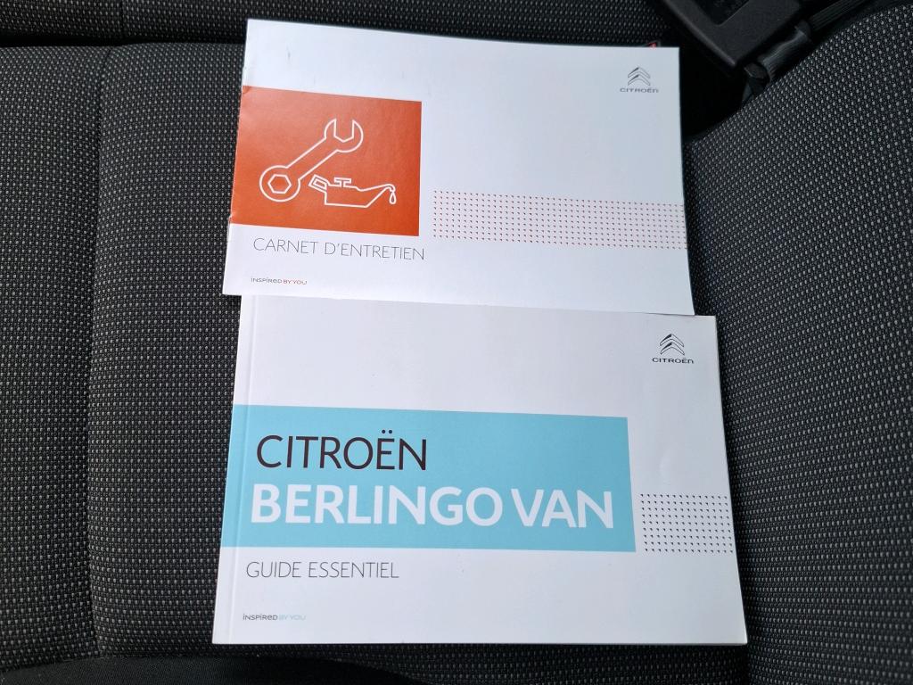 Citroen BERLINGO VAN M 650 BLUEHDI 100 S&S BVM5 CLUB 2020