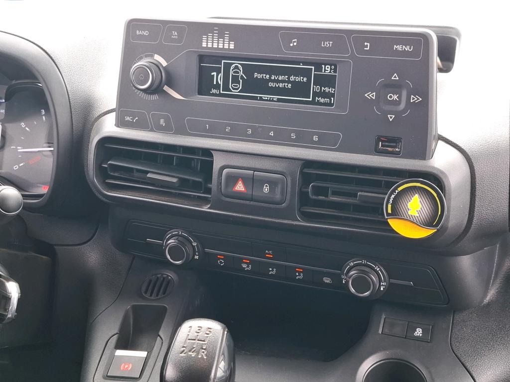 Citroen BERLINGO VAN M 650 BLUEHDI 100 S&S BVM5 CLUB 2019