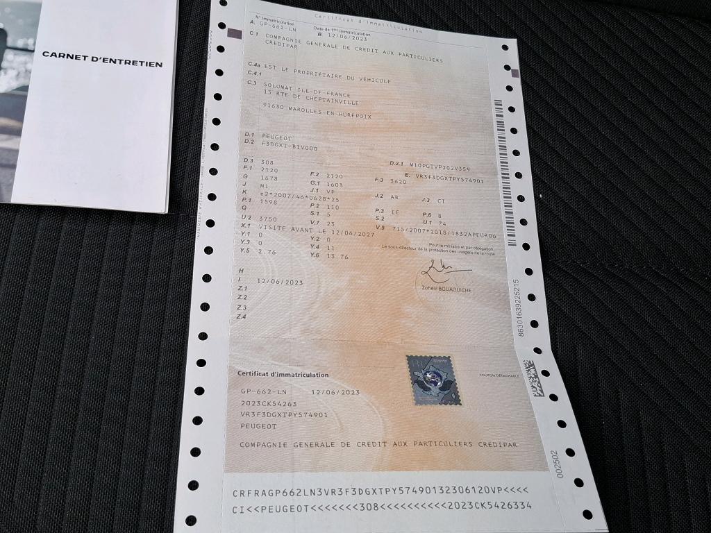 Peugeot 308 PHEV 180 e-EAT8 Active Pack 2023