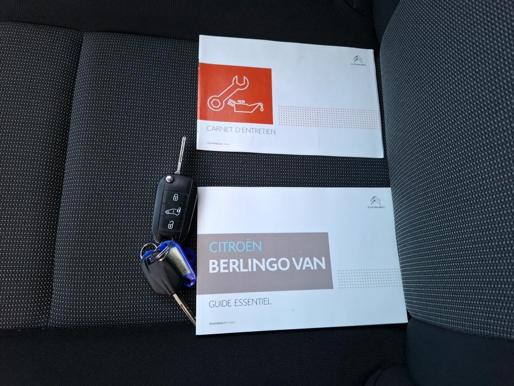 Citroen BERLINGO VAN M 650 BLUEHDI 100 S&S CLUB 2019
