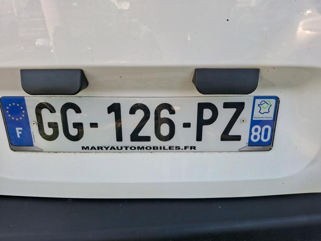Peugeot PARTNER FOURGON STANDARD 650 KG BLUEHDI 100 S&S BVM6 ASPHALT 2022