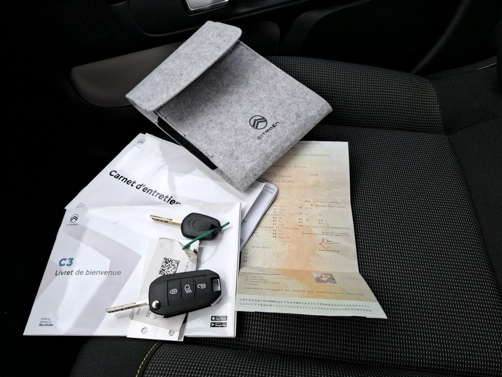 Citroen C3 PureTech 110 ch BVM6 Max 2024