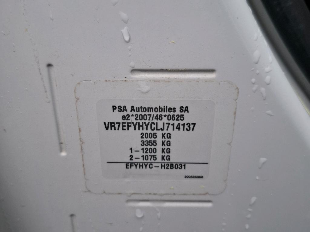 Citroen BERLINGO VAN M 650 BLUEHDI 100 S&S BVM5 CLUB 2020