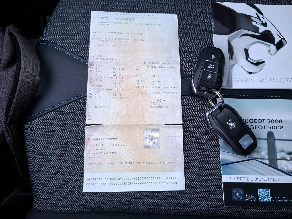 Peugeot 3008 Hybrid 225 e-EAT8 Allure Pack 2022