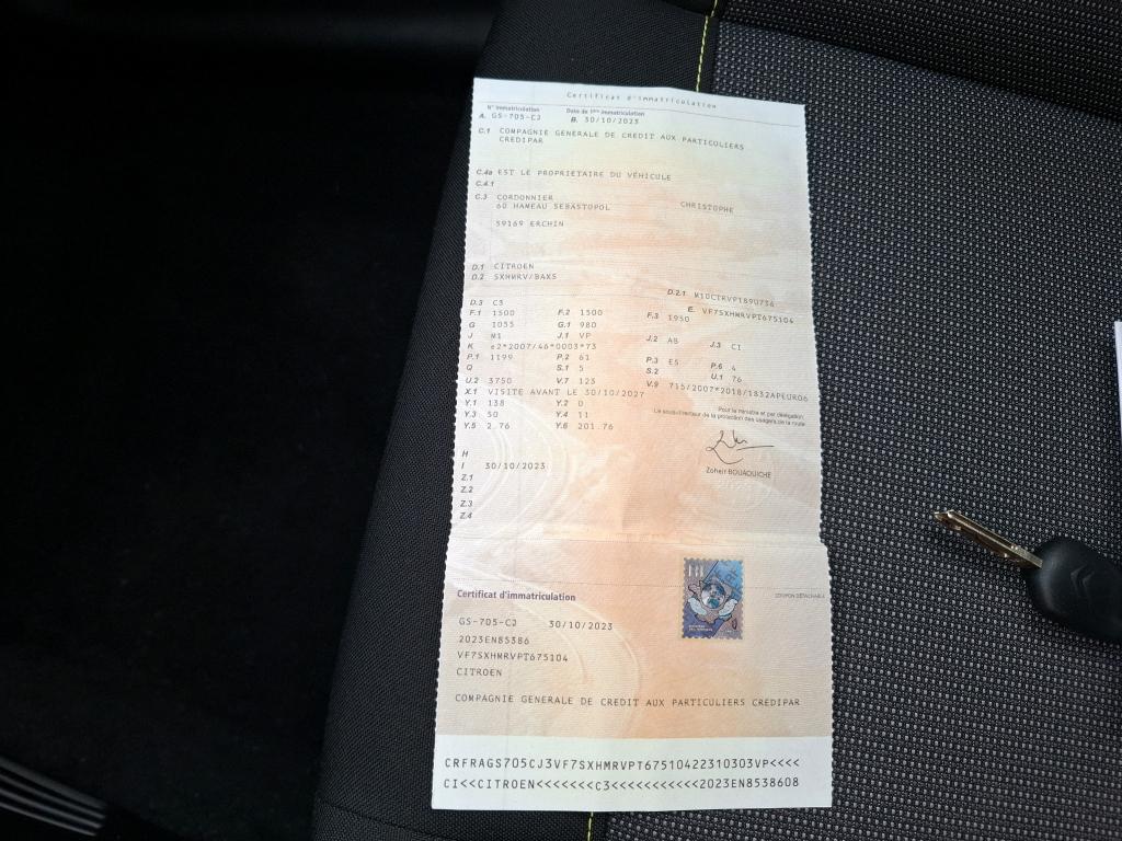 Citroen C3 PureTech 83 ch BVM5 You 2023