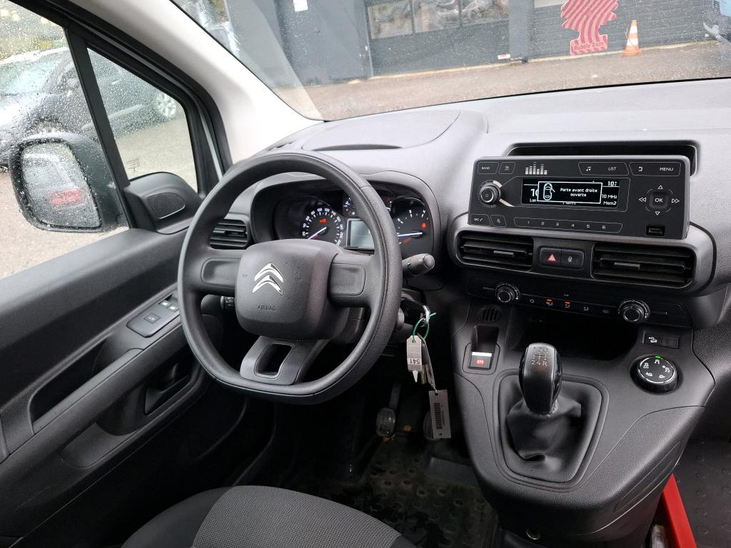 Citroen BERLINGO VAN M 650 BLUEHDI 100 S&S CLUB 2019