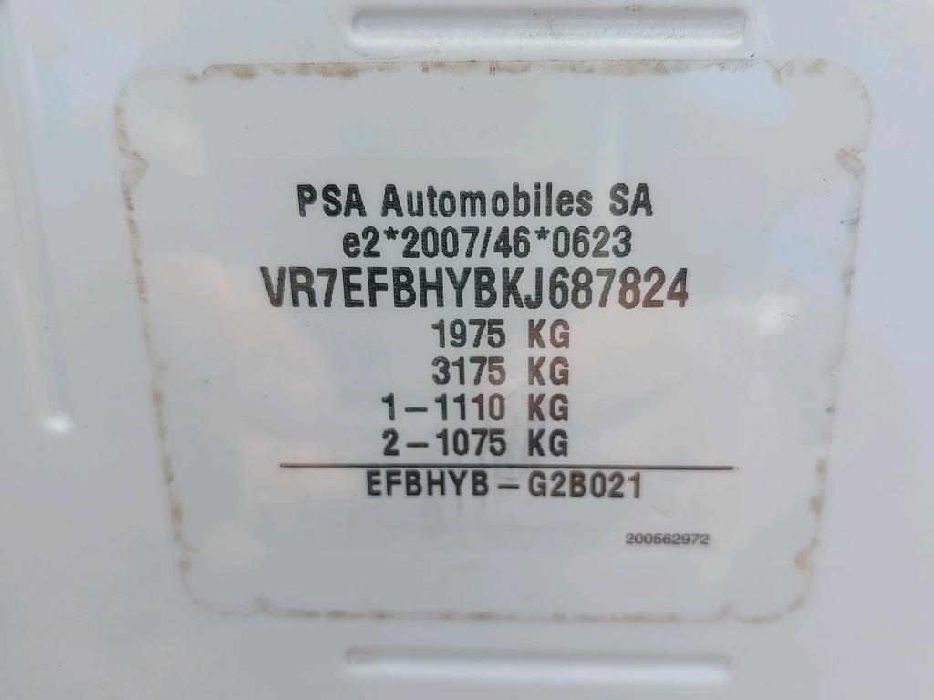 Citroen BERLINGO VAN M 650 BLUEHDI 100 S&S CLUB 2019