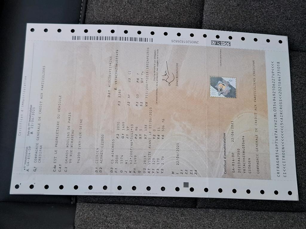 Citroen C5 Aircross BlueHDi 130 S&S EAT8 Business 2021