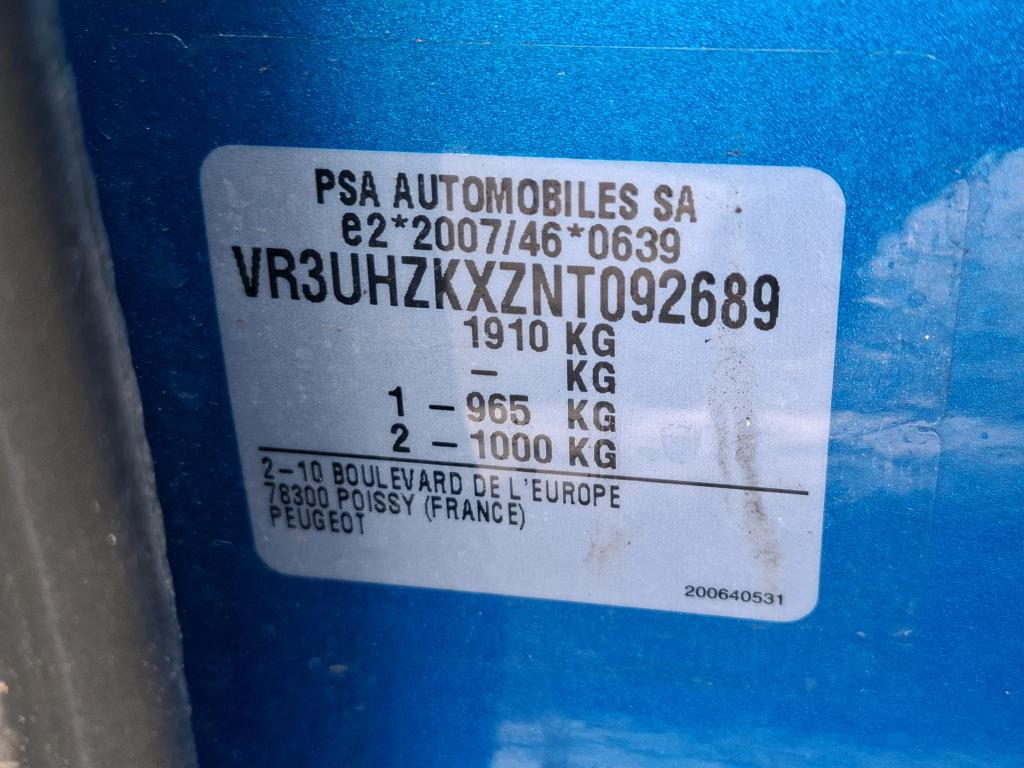 Peugeot 208 Electrique 50 kWh 136ch Allure Pack 2022
