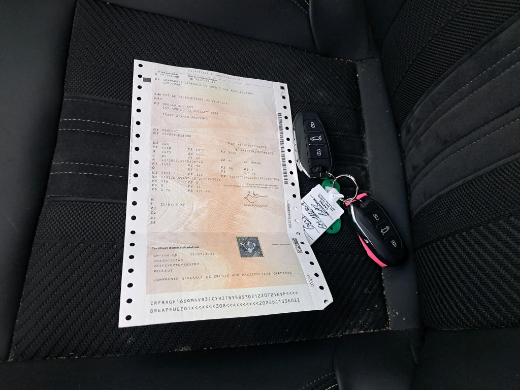 Peugeot 308 SW BlueHDi 130ch S&S EAT8 GT Pack 2022