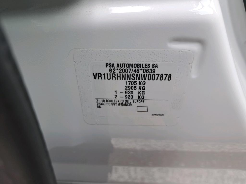 DS DS3 Crossback PureTech 155 EAT8 Performance Line+ 2022