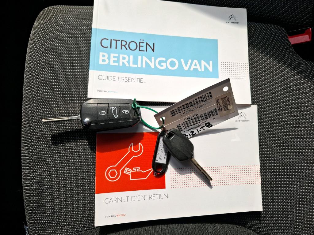 Citroen BERLINGO VAN M 650 BLUEHDI 100 S&S BVM5 CLUB 2020