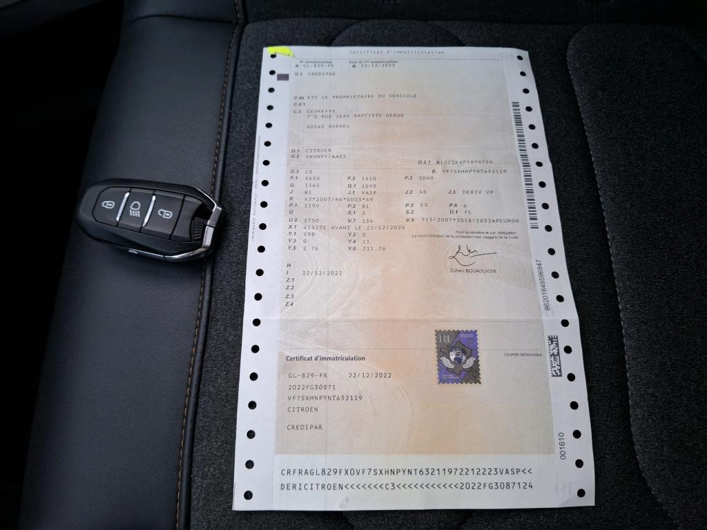 Citroen C3 PureTech 110 S&S EAT6 Shine Pack 2022